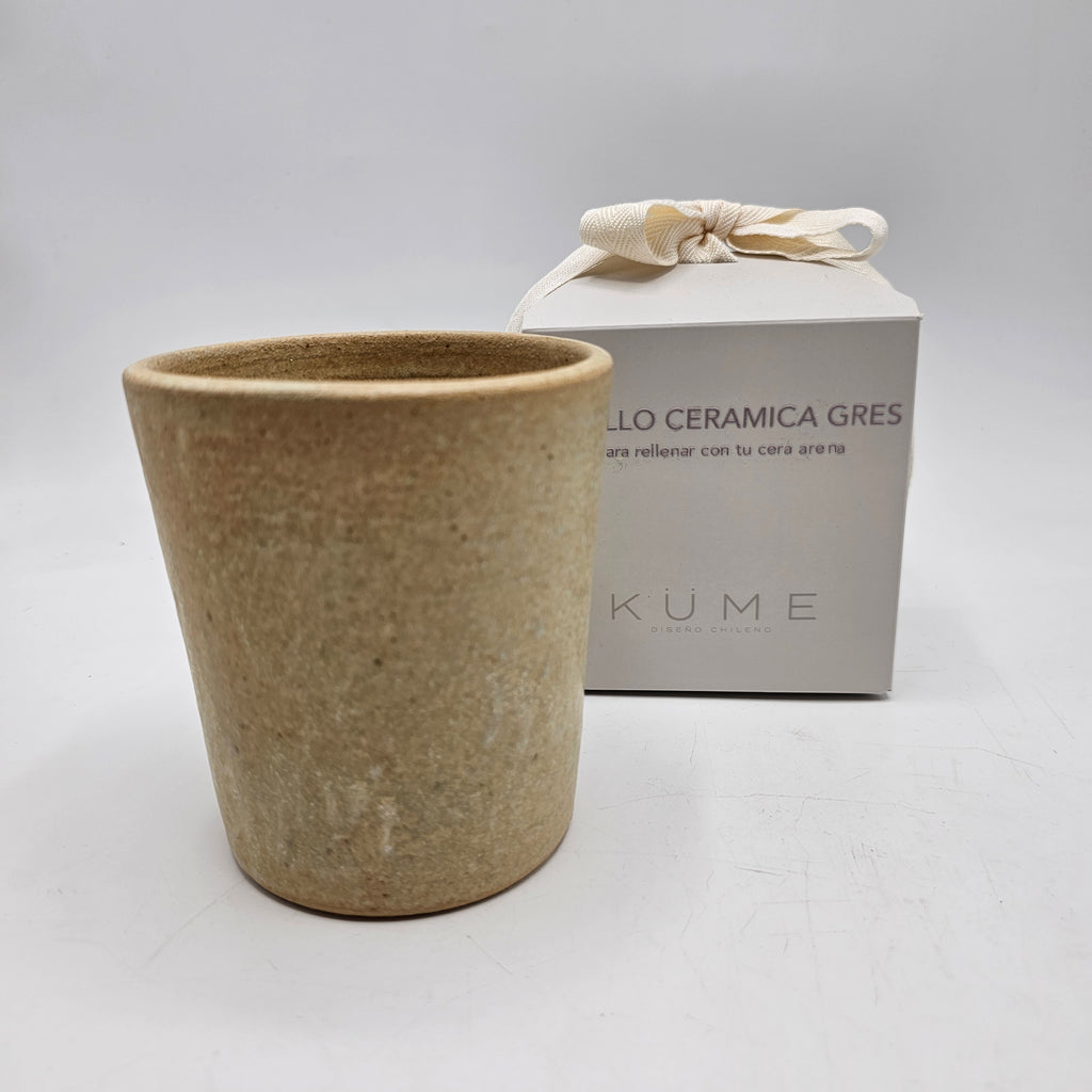 Pocillo de Cerámica Gres