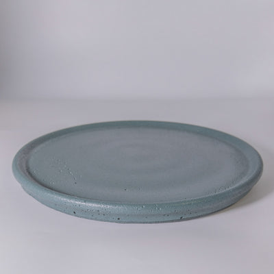 Bandeja de Hormigón Petróleo 27cm de diámetro